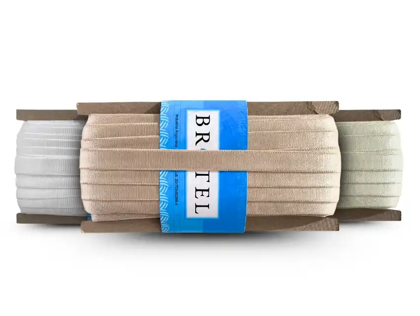 ELASTICO BRETEL TELAR C/BRILLO 13MM X 20MTS