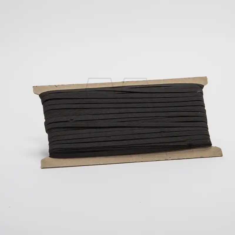ELASTICO POL LISO BENTLEY Nº12 NEGRO 5MM X 50MTS 1863.12