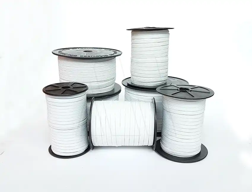 ELASTICO POLIESTER BLANCO 7MM X 50MTS 7081.7