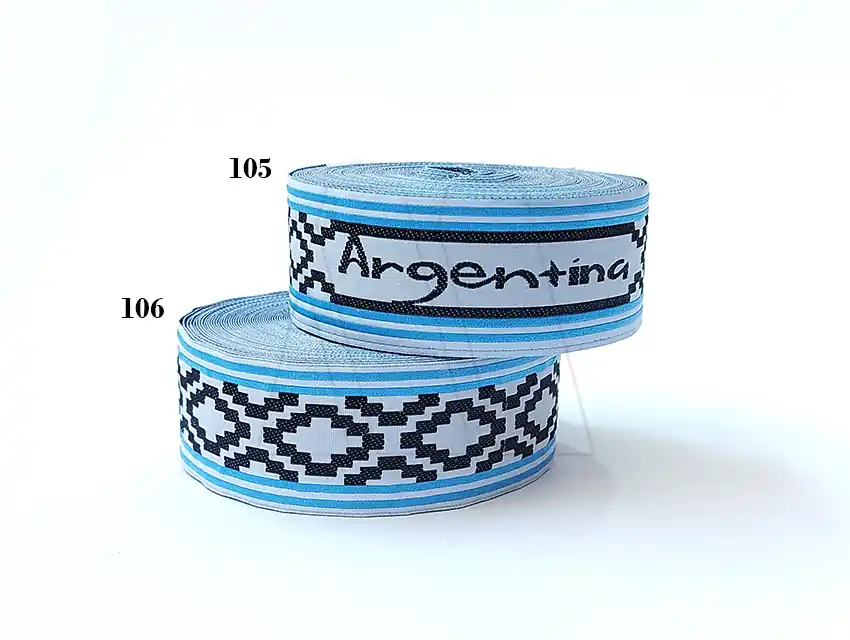 GALON PAMPA ARGENTINA 33MM X 10MTS 1921.2