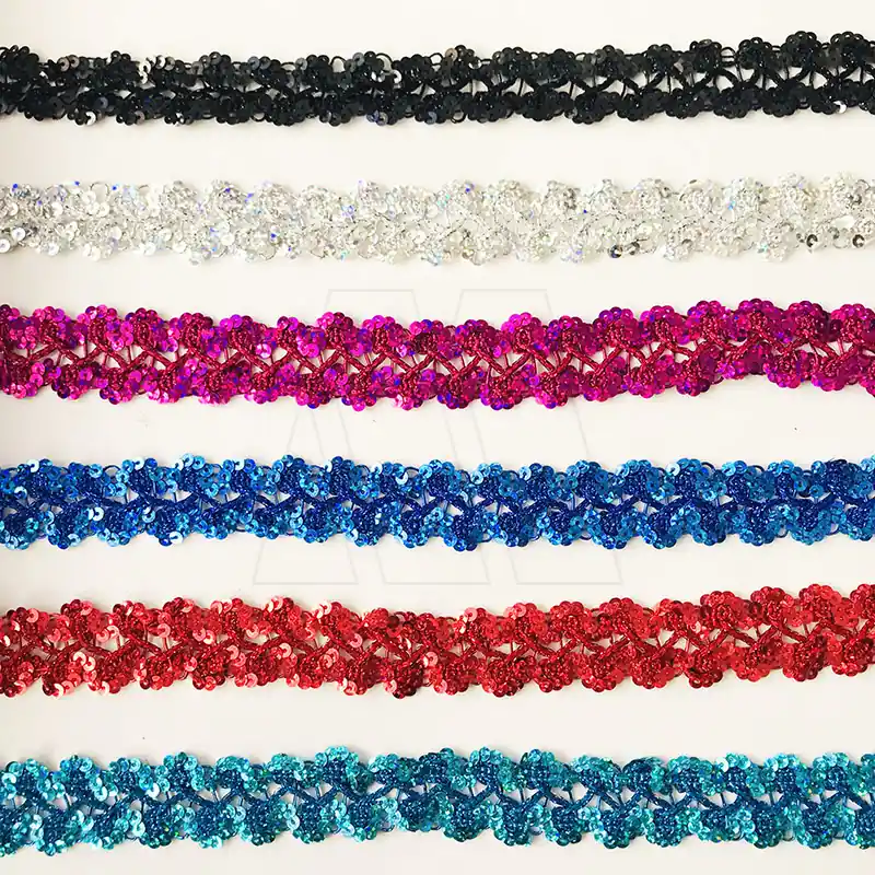 GALON CRUZ C/LENJEJUELAS 2,5CM  X 20YDS 1905