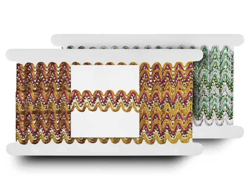 GALON LUREX COLOR 3,5CM X 20YDS 1922