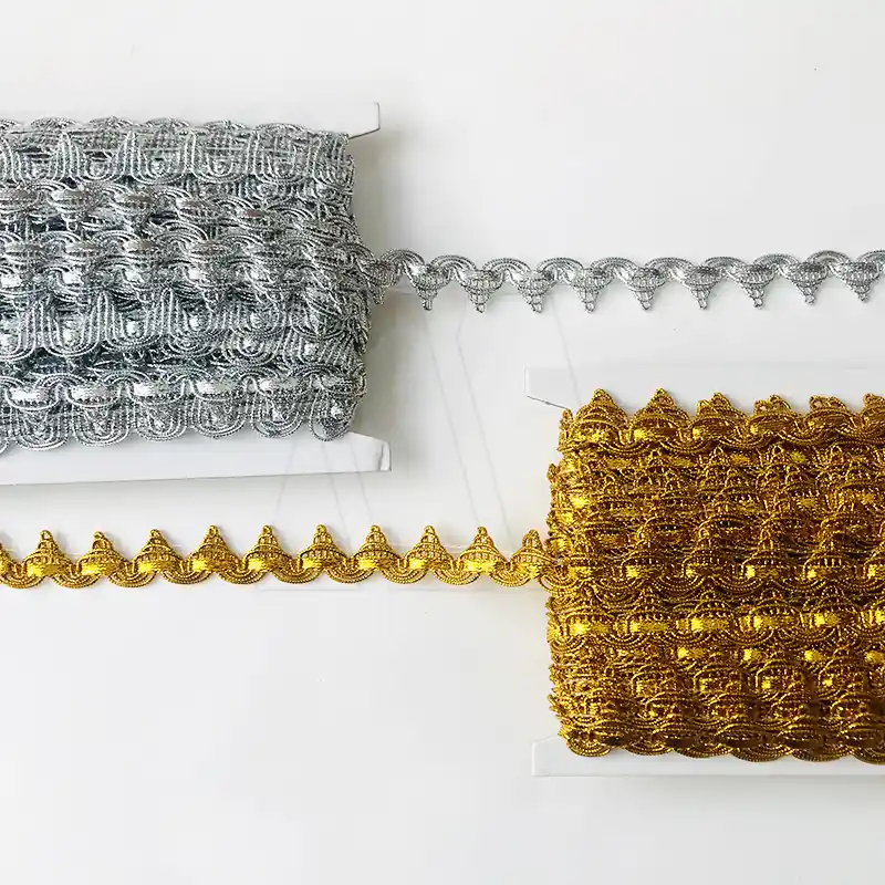 GALON LUREX ONDA DE MAR 2CM X 10 YDS 1975