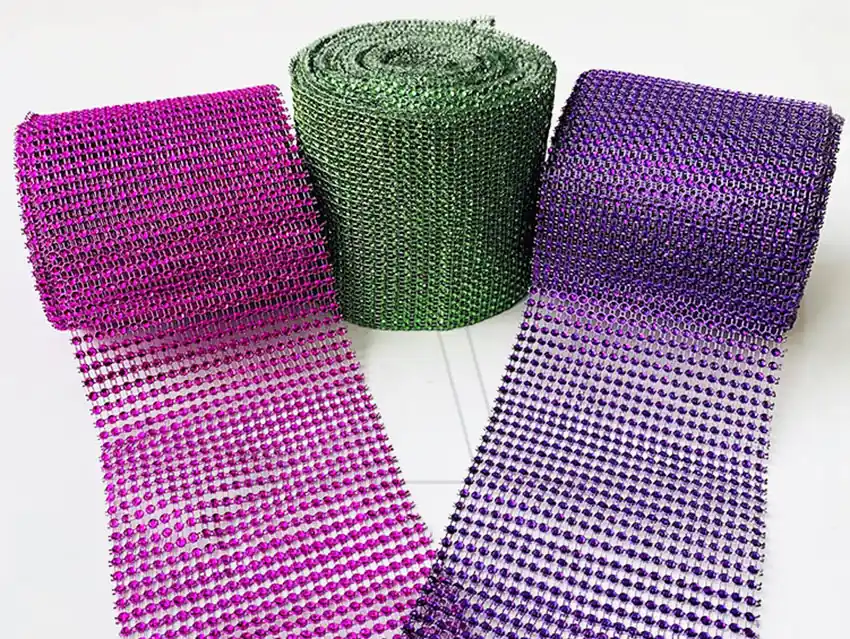 GALON FALSO STRASS 12CM X 10YDS 2042.10