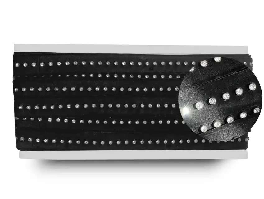 GALON GAMUZA C/ STRASS 2CM X 10YDS  2048