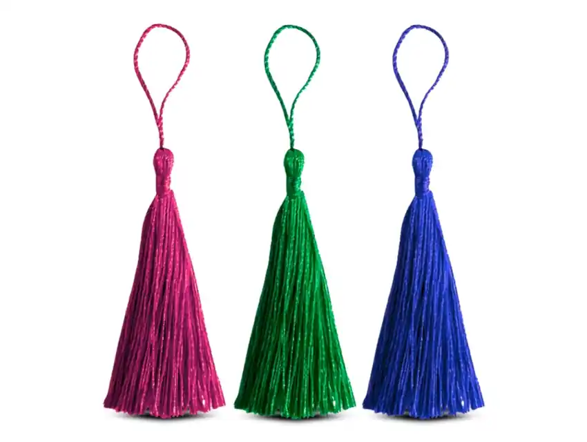 BORLA HILOS DE SEDA 8CM X 10UN 9091C