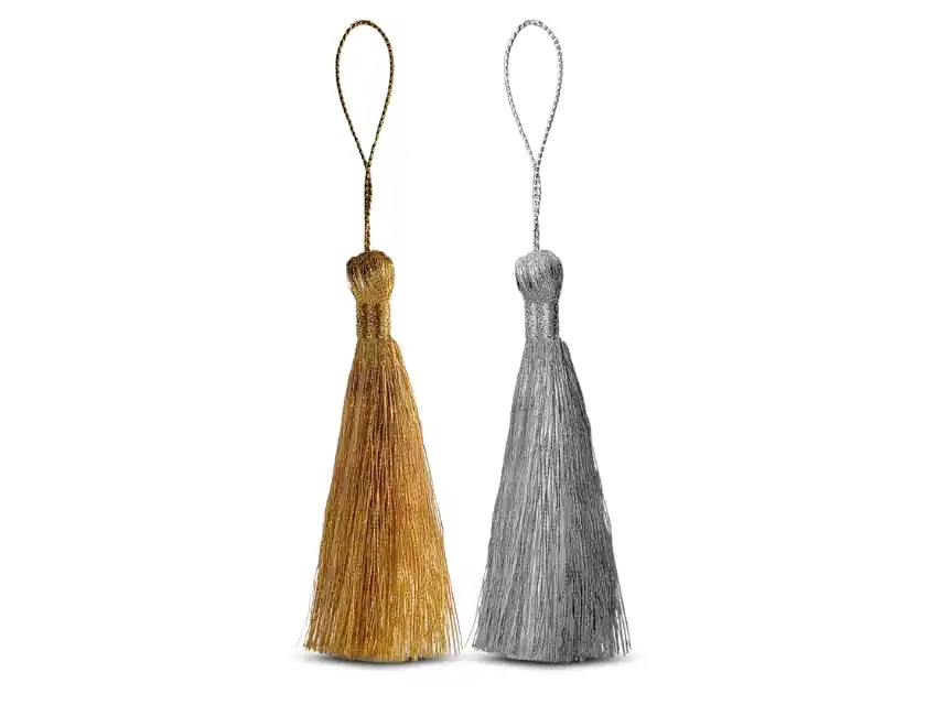 BORLA HILOS DE LUREX 8CM X 10UN 9091L
