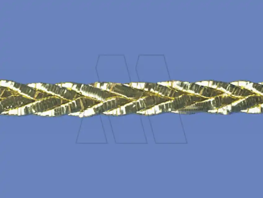 GALON TRENZA MANDRA LAME X 10MTS 1174.10