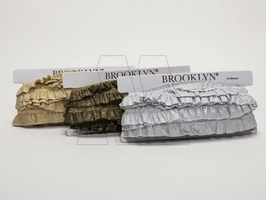 VOLADITO LUREX BROOKLYN JULIETA X 10MTS 5612L