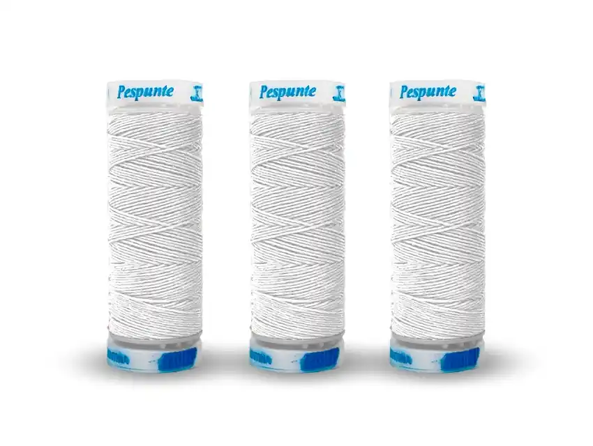 HILO BITAX PESPUNTE POLIESTER BLANCO 10UN X 30MTS 3039B