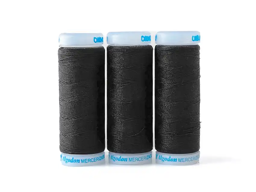 HILO SEDALINA ALGODON NEGRO 10UN X 90MTS  3050N