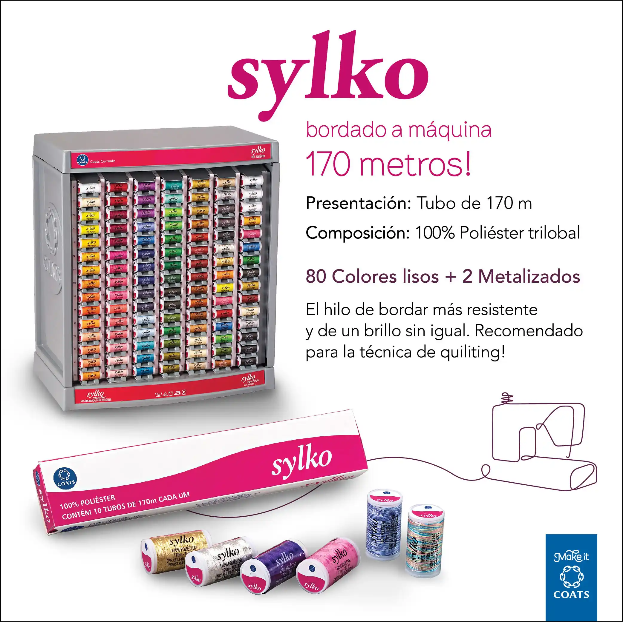 EXHIBIDOR SYLKO 315 TUBOS X 170MTS
