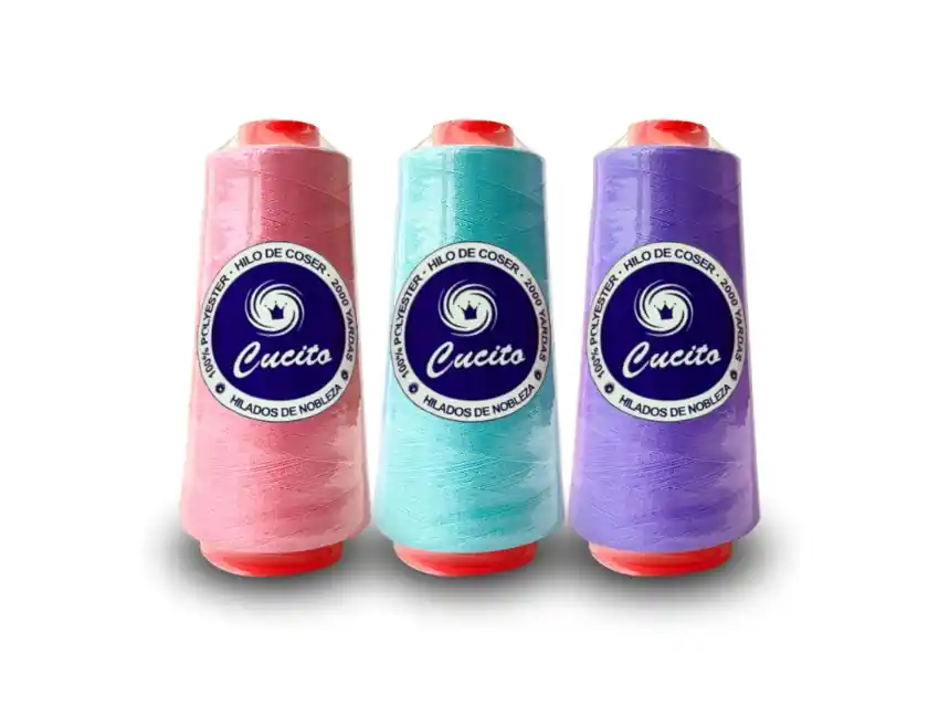 HILO CONO CORONA CUCITO 100% POLYESTER COLOR X 2000 YDS 5077C