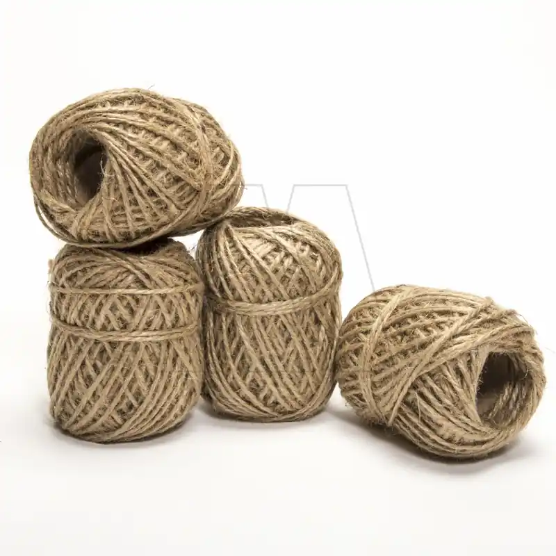 HILO DE YUTE NATURAL P/MANUALIDADES X 10UN X 30MTS 5062