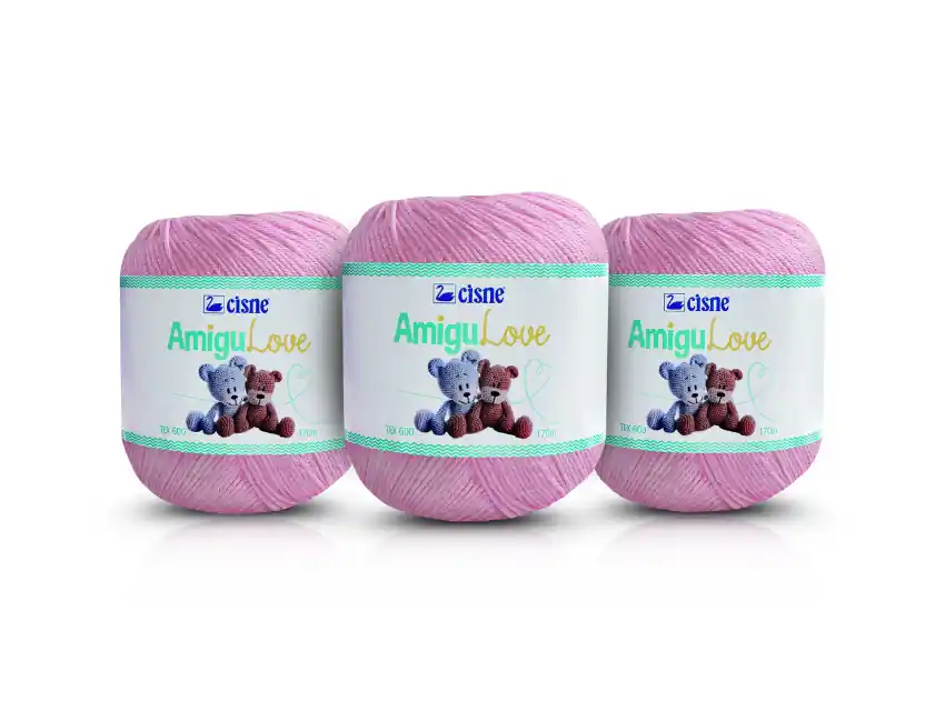 HILO CISNE AMIGULOVE COLOR 100% ALGODON MERCERIZADO 6 OV X 170MTS (120GRS)