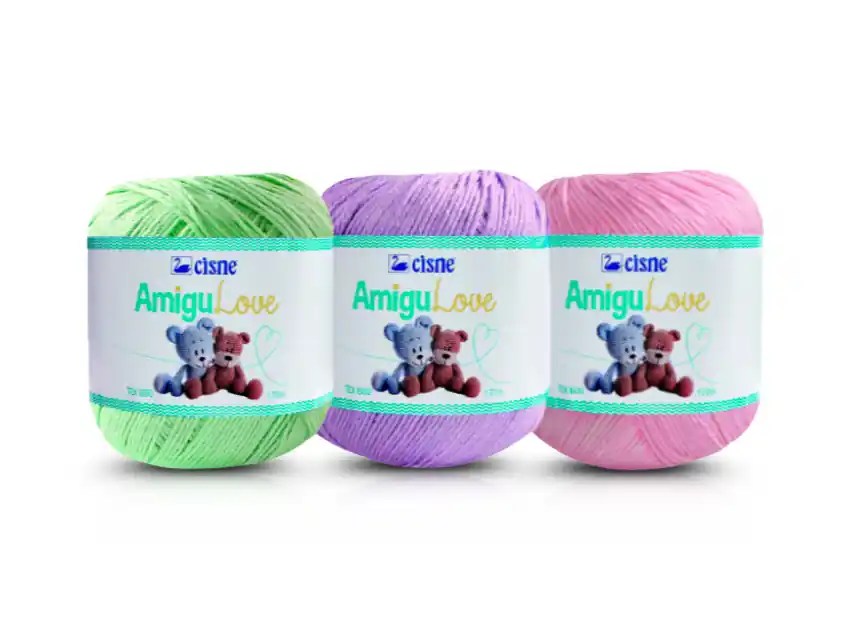 HILO CISNE AMIGULOVE COLOR 100% ALGODON MERCERIZADO 1 OV X 170MTS (120GRS)