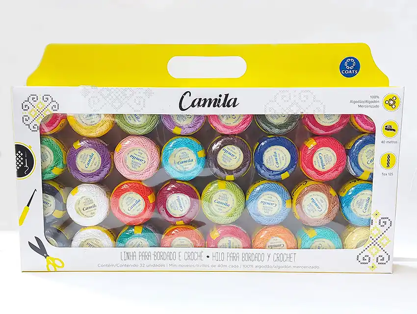 HILO CAMILA P/CROCHET 32 OV X 40 MTS 5024S