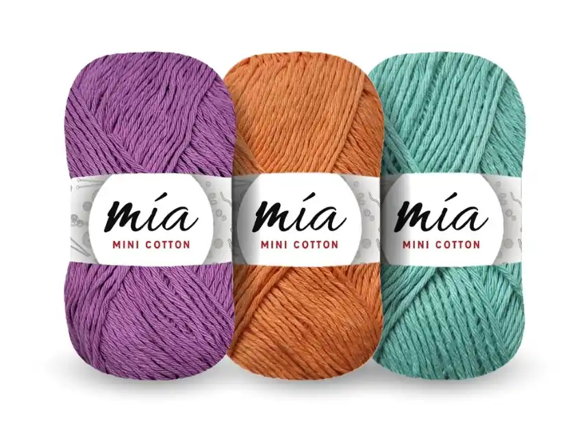 HILO 6 CABOS ALGODON  MIA HILADOS MINI COTTON  10 OV X 50GRS 5544