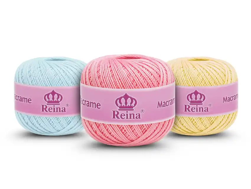 HILO MACRAME ALG. REINA COLORES 10 OV X 100GRS