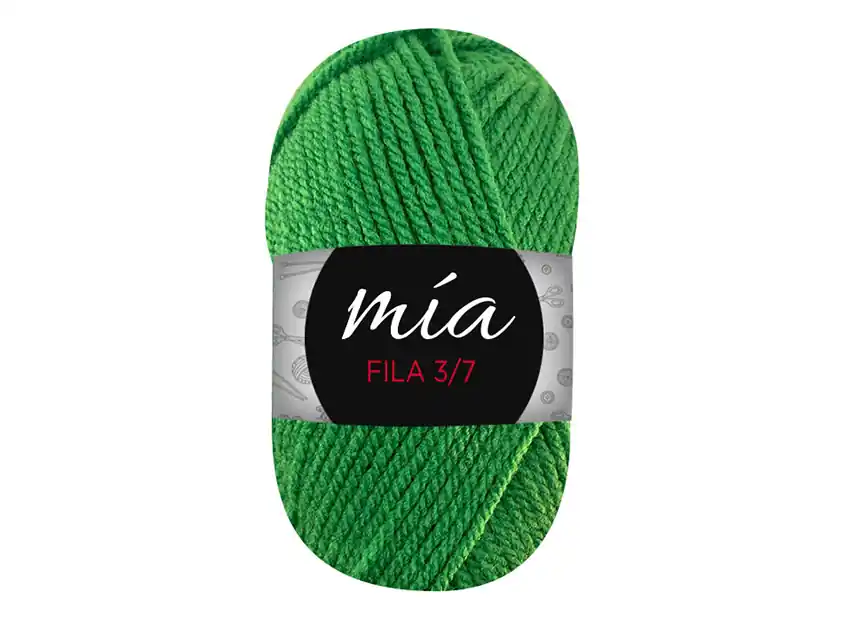 LANA 100% ACRILICO MIA HILADOS FILA 3/7 10 OV X 50GRS 5489