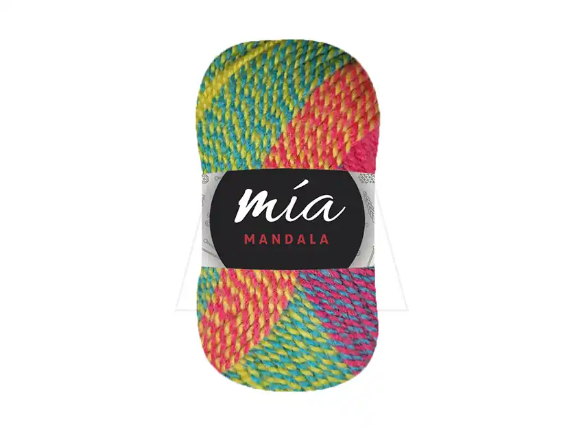 LANA 100% ACRILICO MIA HILADOS MANDALA 10OV X 100GRS 5490