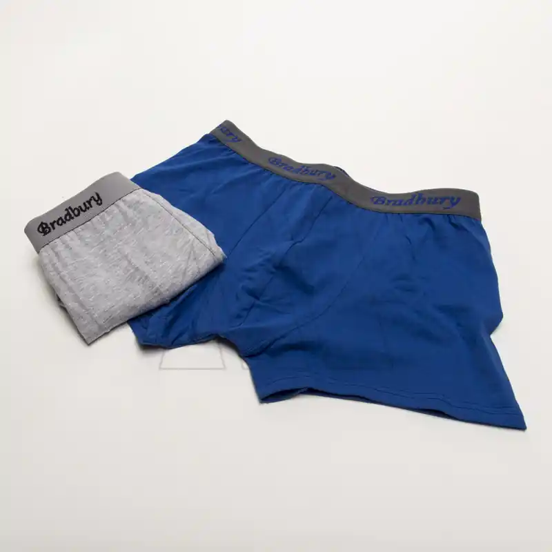 BOXER ALG Y LYCRA LISO C/ELASTICO BRADBURY 4113.1