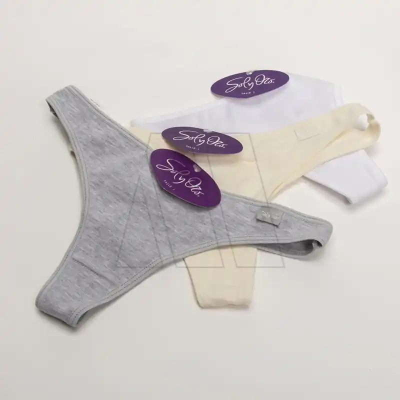 COLA LESS ALG Y LYCRA LISA SOL Y ORO T 1,2,3,4 3764.1