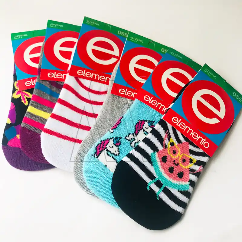MEDIA INVISIBLE ESTAMPADA JUVENIL ELEMENTO T.4 3849.4