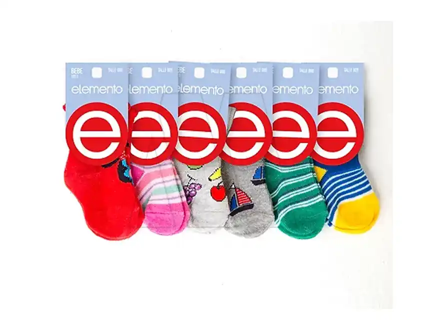 MEDIA 1/2 CAÑA ESTAMPADA BEBE ELEMENTO T.1 3861.1B
