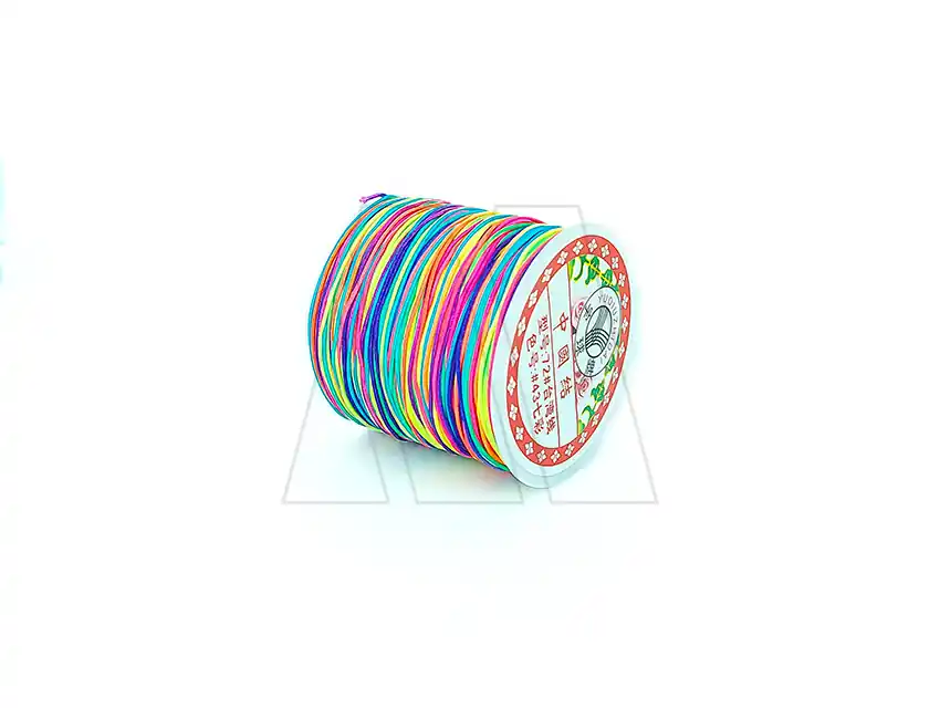 HILO CHINO BIJOU PARA MANUALIDADES MULTICOLOR 0.8MM X 100YRS  2282M