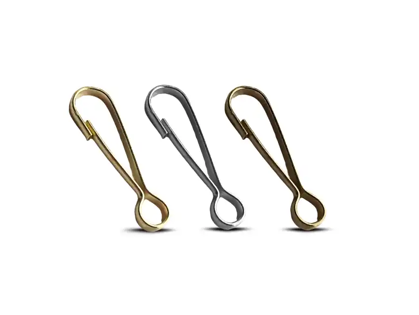 MOSQUETON A PRESION PESCADITO 4CM X 100UN  2626.2