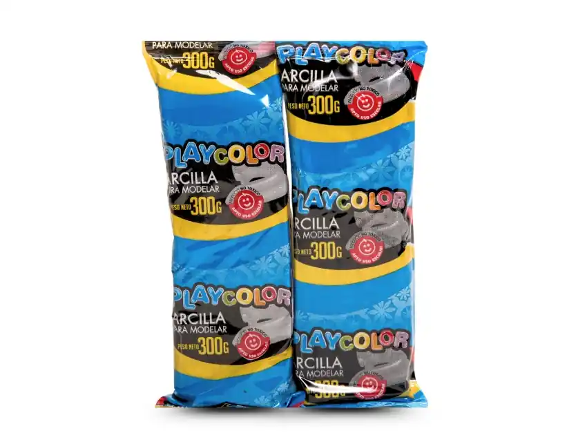 ARCILLA P/MODELAR PLAYCOLOR C/ O S/HORNO X 300GRS 5453