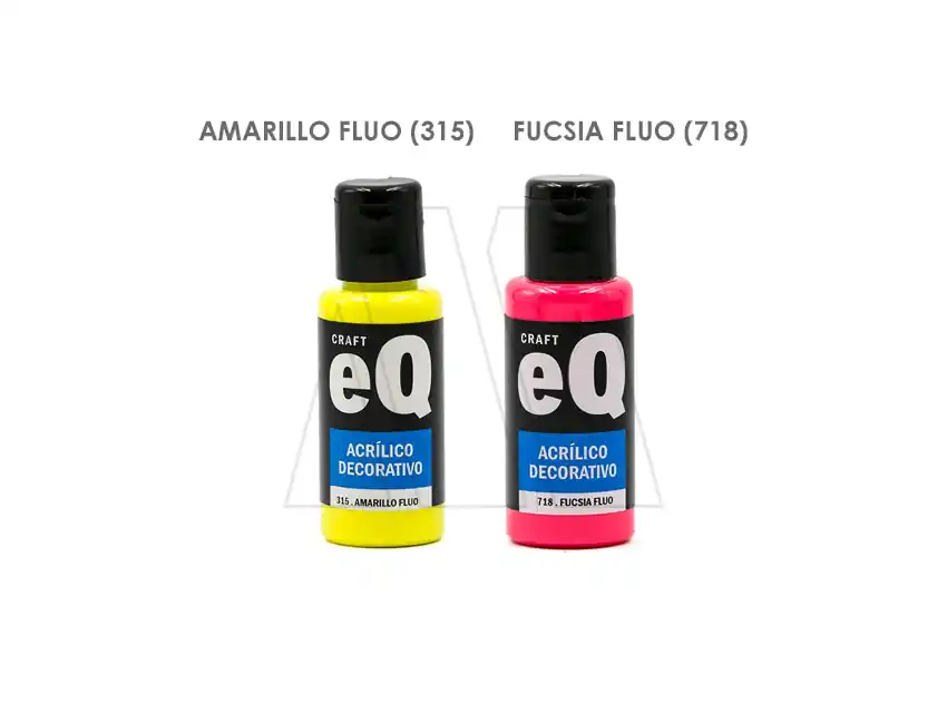 PINTURA ACRILICA FLUO EQ X 50CC 5455.EQ