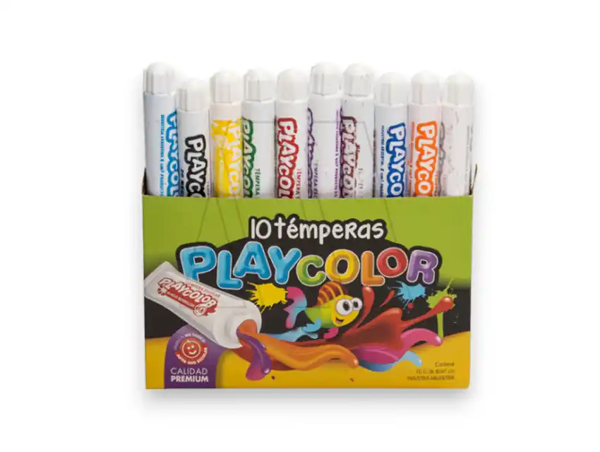 TEMPERA PLAYCOLOR X 10UN SURTIDAS X 8ML 5469