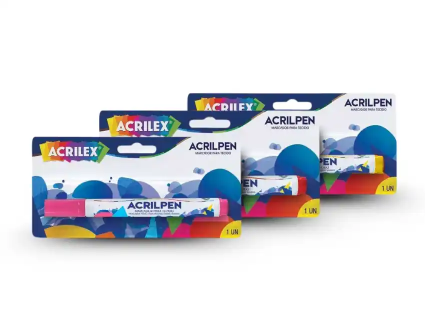 MARCADOR TEXTIL ACRILPEN X UN
