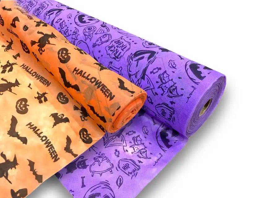 FLISELINA POLIPROPILENO HALLOWEEN 60GRS 1.40 X 50MTS 1194.HAL