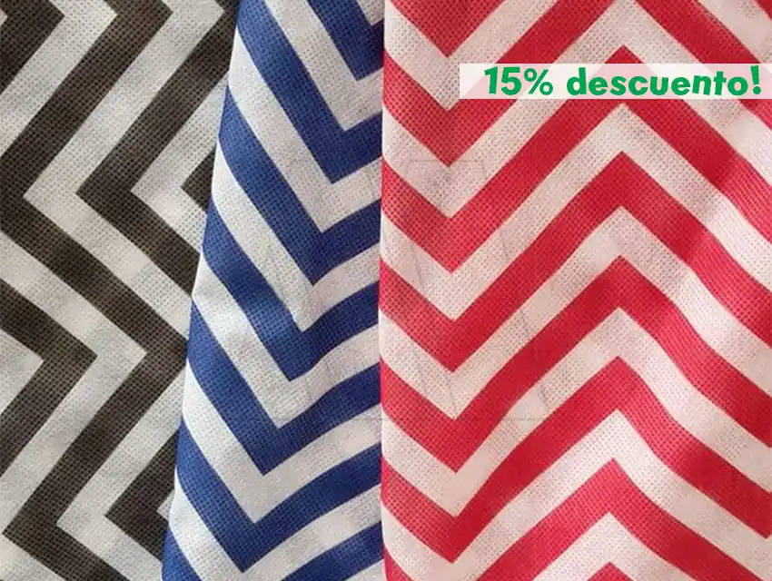 FLISELINA POLIPROPILENO CHEVRON 60GRS 1.50 X 50MTS 1194CHEV