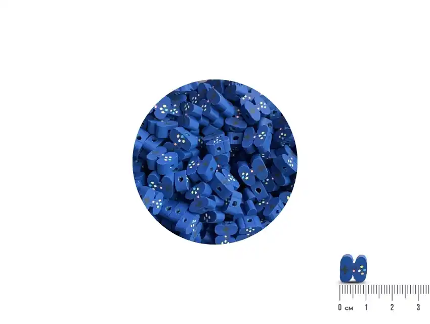 CUENTAS DE FIMO JOYSTICK 10MM X 20GRS (60UN APROX) 