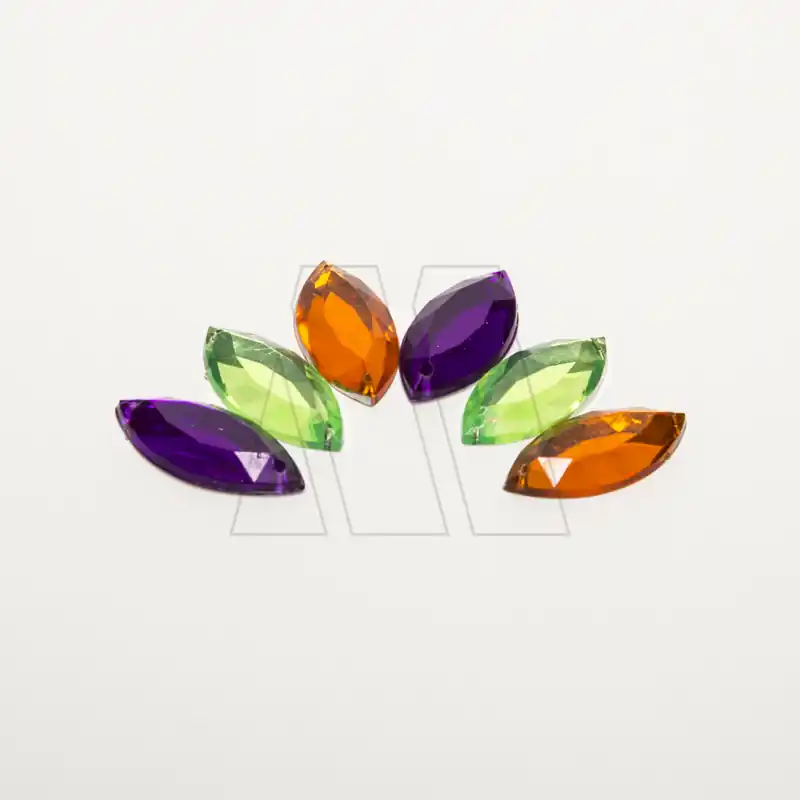 GEMA ACRILICA OJO PLANO FACETADO X 25UN 6721