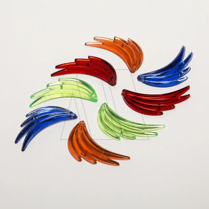 GEMA ACRILICA ALITA FACETADA X 10UN 6743