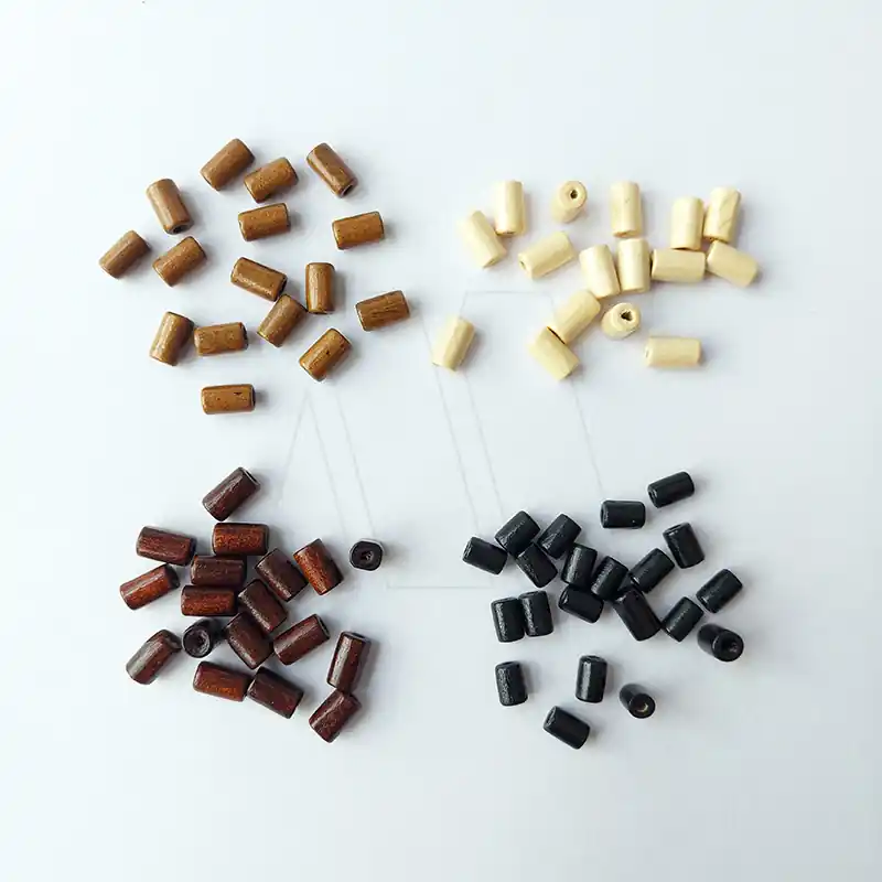 CUENTAS DE MADERA CANUTILLOS 10MM X 12 SOBRES 8944