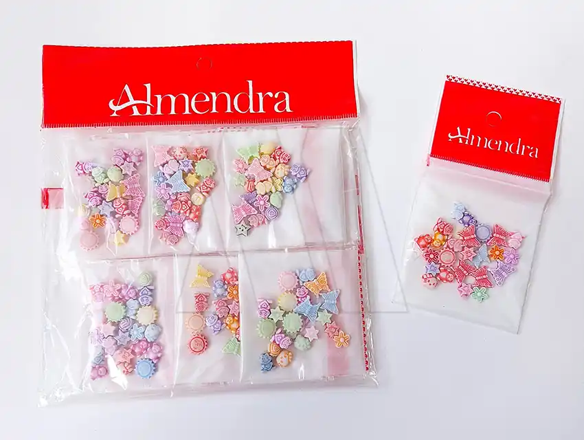 CUENTAS PLAST FORMITA OPACAS 10MM X12S(442.800) 8945.D