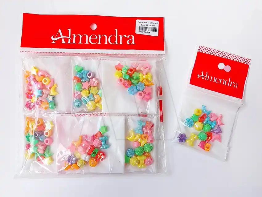 CUENTAS PLAST FORMITA TORNASOL 10MMX12S(442.809) 8945.F