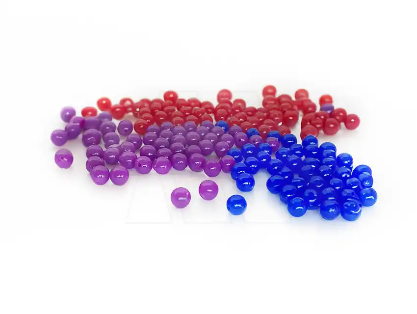 CUENTAS DE PLASTICO BOLITAS 8MM X 125GRS 8950.B8