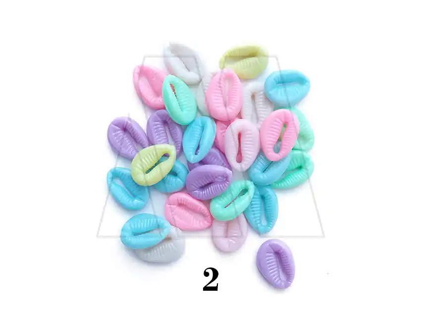 CUENTAS DE PLASTICO MAR 10MM X 10MM X 125GRS 8950.MAR