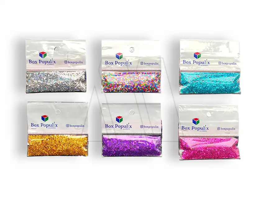 LENTEJUELAS MINI ESTRELLAS X BLISTER 10GRS APROX 5084B