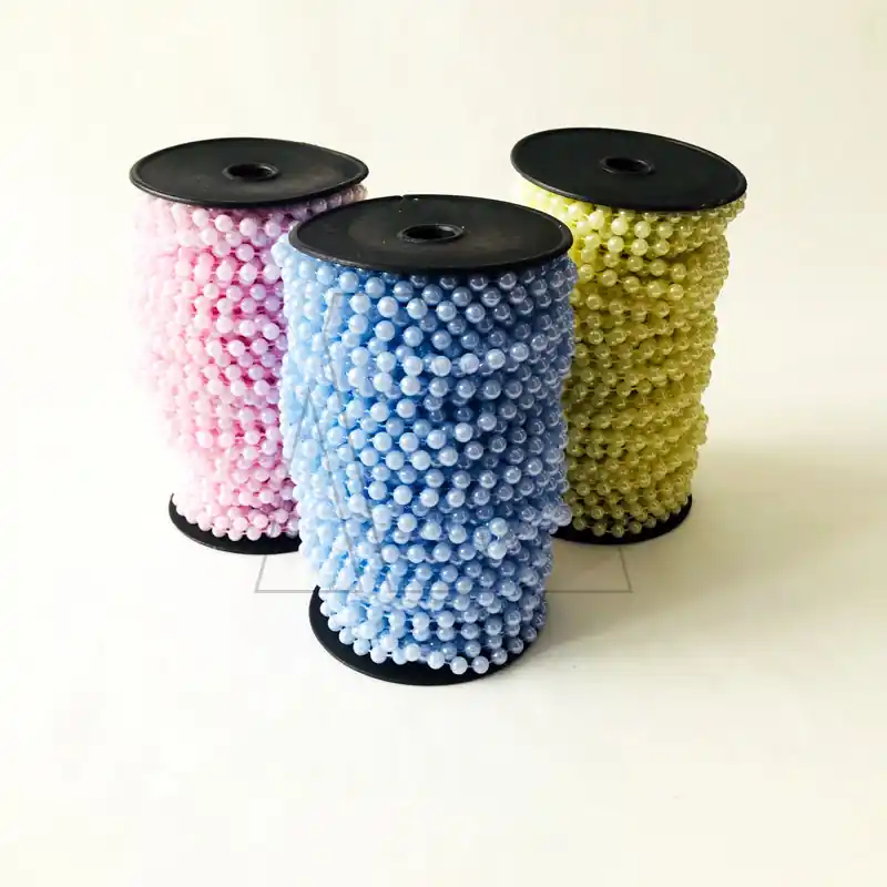 PERLAS COLOR PEGADAS EN ROLLO Nº8 X 20YDS 4030.8