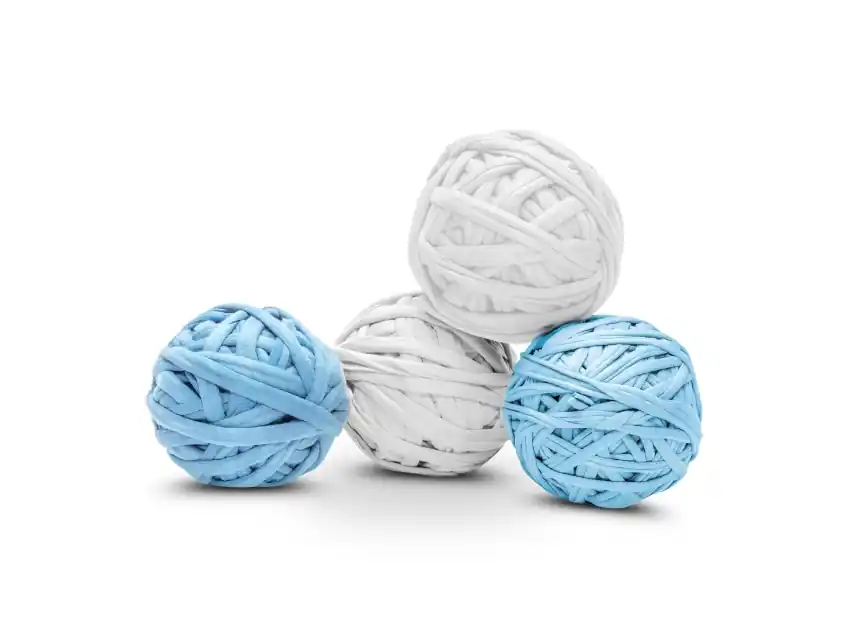 TOTORA OVILLADA CELESTE Y BLANCA X 10KG (PRECIO X KILO)  6000AR