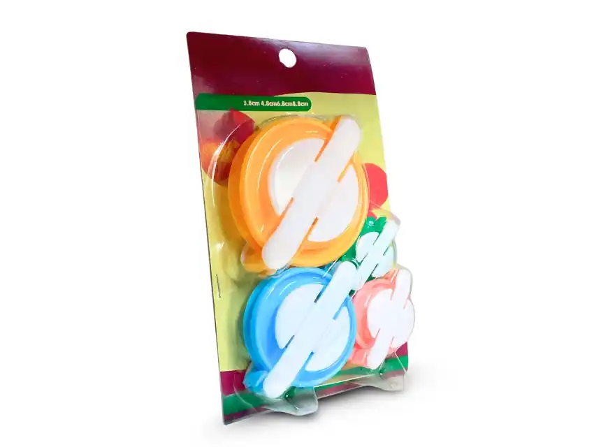 SET 4 POMPONERAS MEDIDAS SURTIDAS 1235