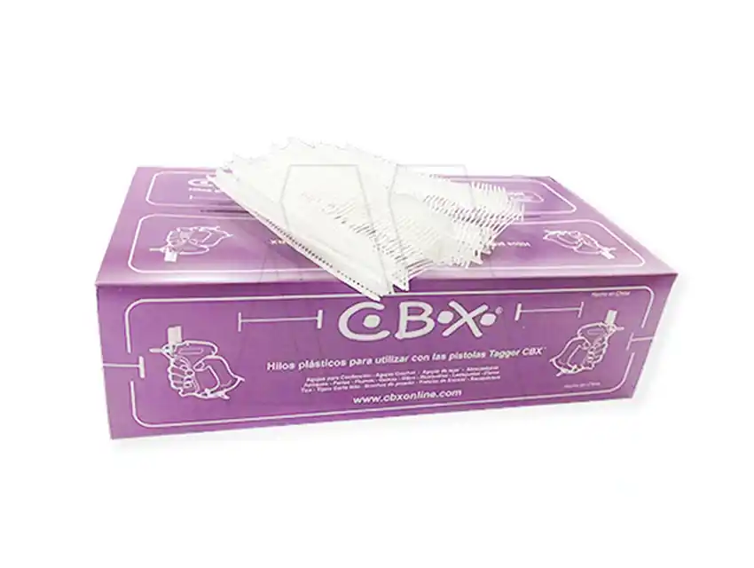 HILOS PLASTICOS P/ PISTOLAS ETIQUETADORAS CBX 50MM X 5000UN 5815.2